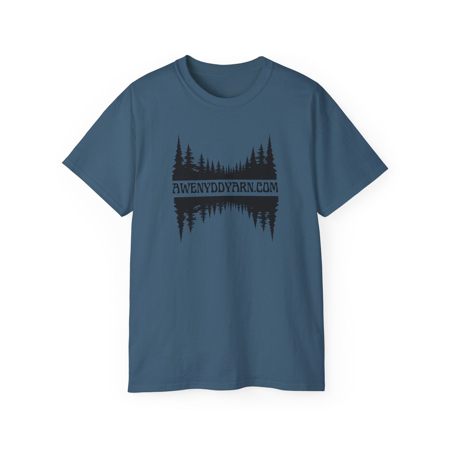 Unisex Ultra Cotton Tee - Awenydd Yarn Nature Spirit Design