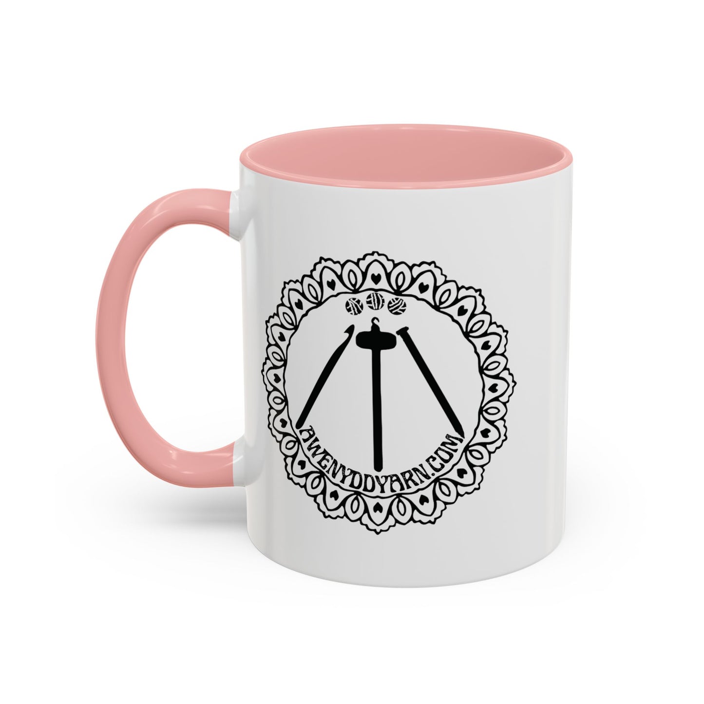 Awenydd Logo Colorful Accent Coffee Mug