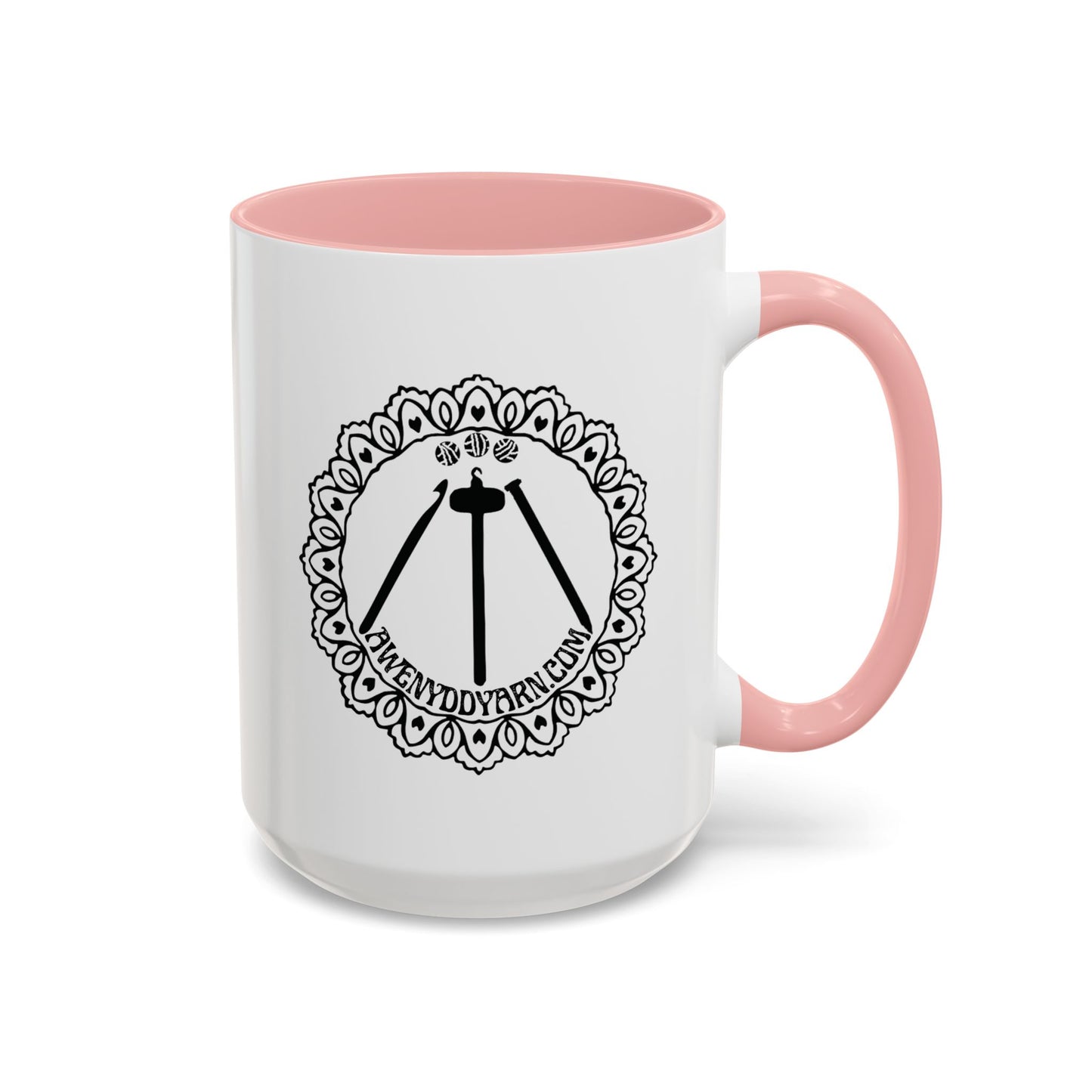 Awenydd Logo Colorful Accent Coffee Mug