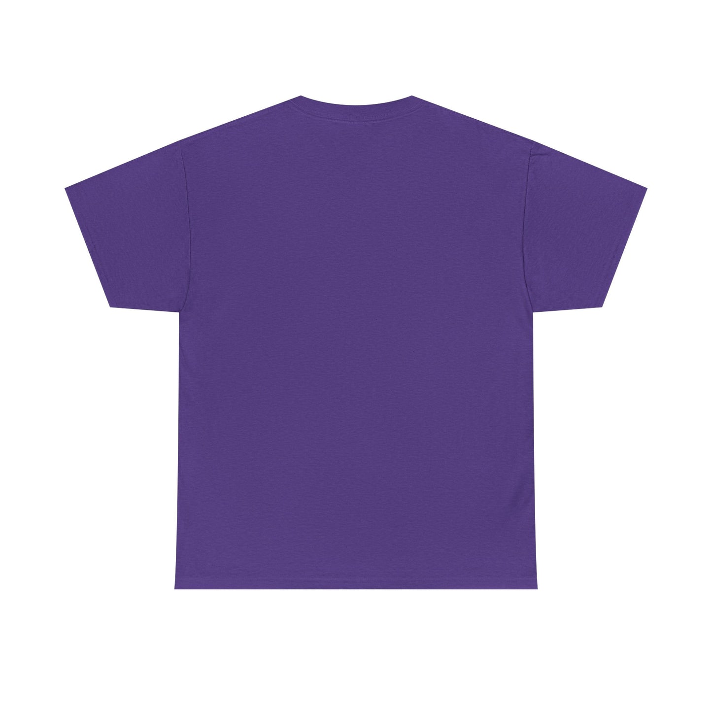 Unisex Heavy Cotton Tee - Purple Awenydd Trees