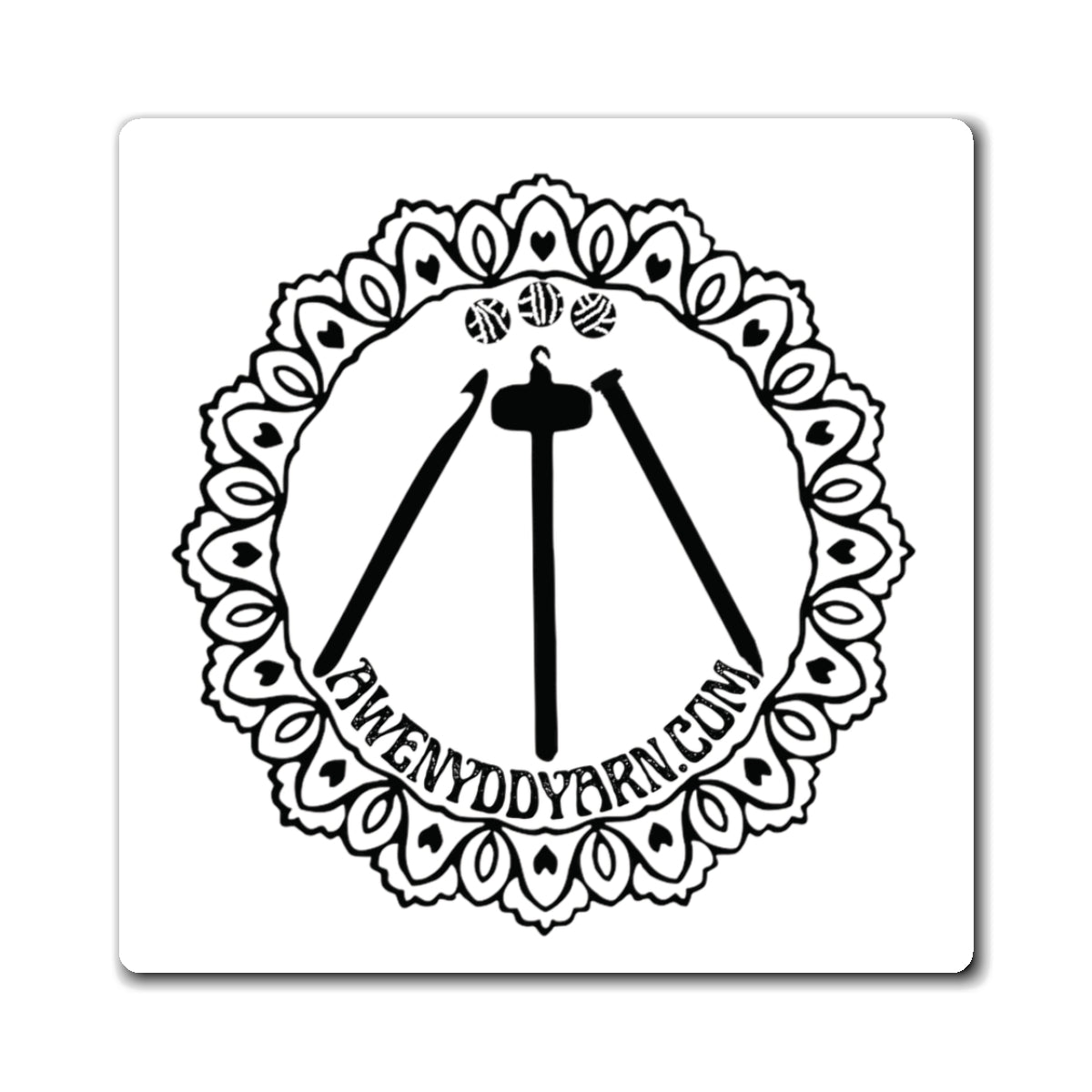 Awenydd Logo Magnet