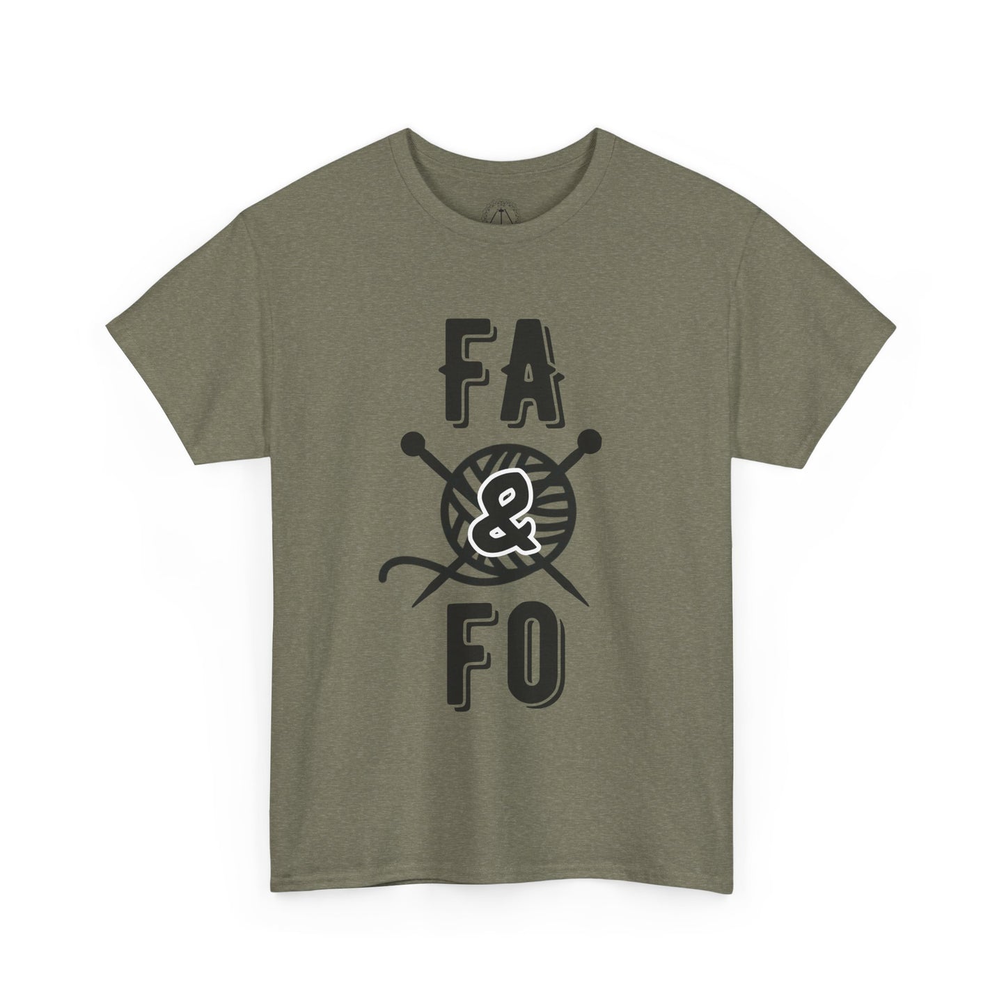 Knitting Enthusiast Unisex Tee - "FAFO" Design