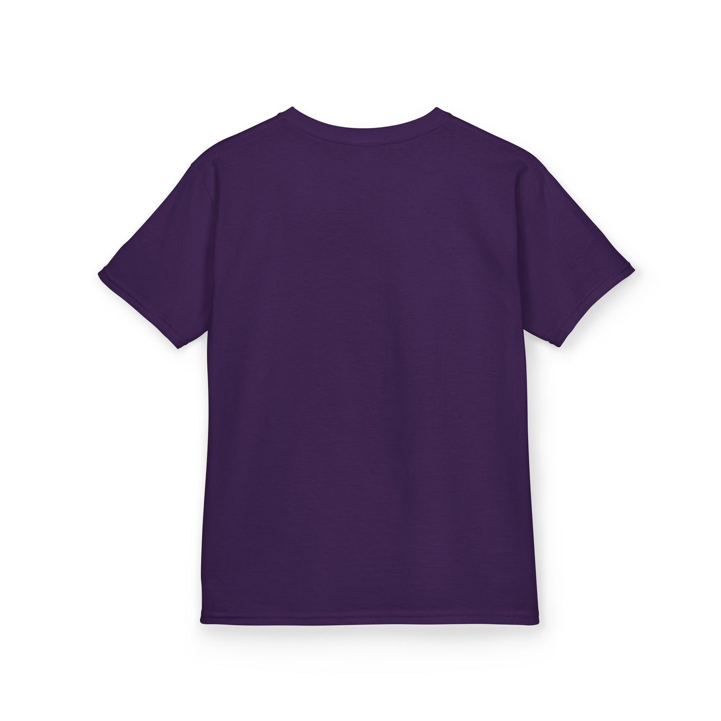 Kids Heavy Cotton Tee - Pink Awenydd Logo