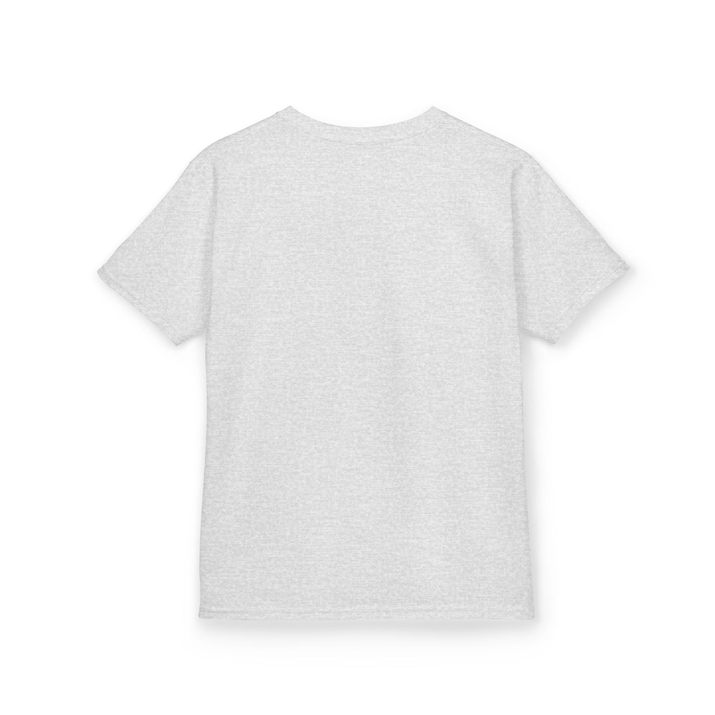 Kids Heavy Cotton Tee - Pink Awenydd Logo