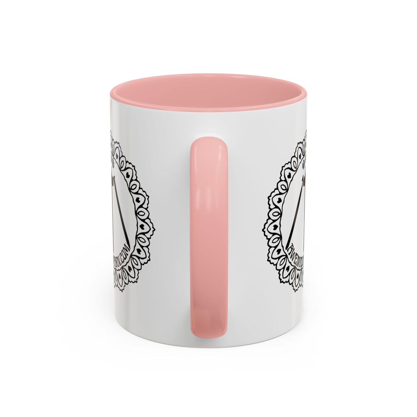 Awenydd Logo Colorful Accent Coffee Mug