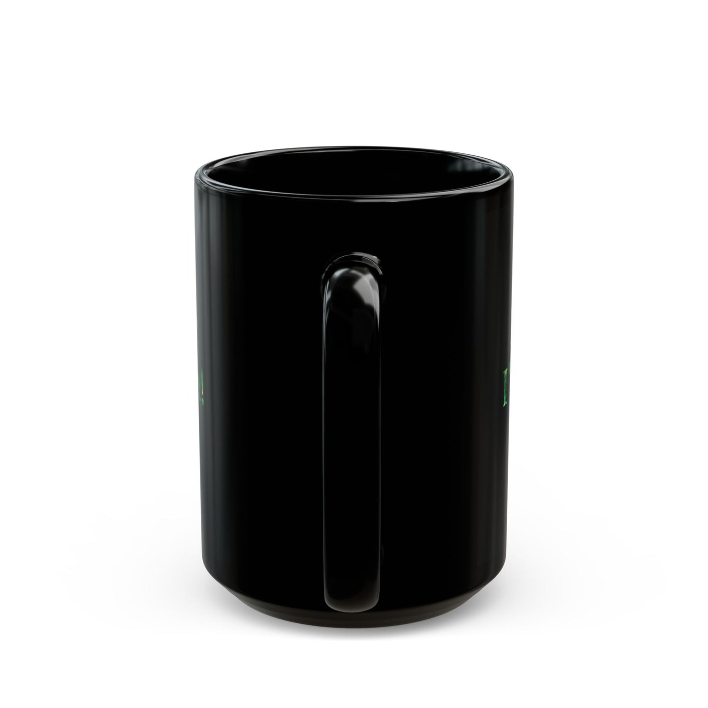 Kiss Me I'm Irish Black Coffee Mug - Perfect for St. Patrick’s Day Celebrations