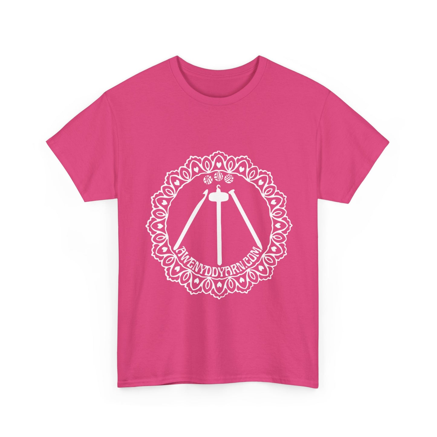 White Awenydd Logo Tee