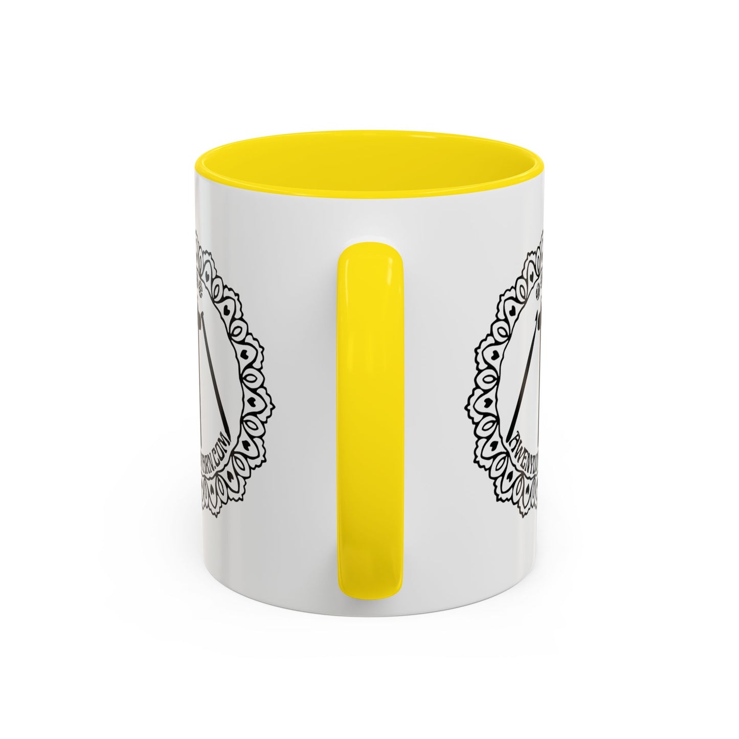 Awenydd Logo Colorful Accent Coffee Mug