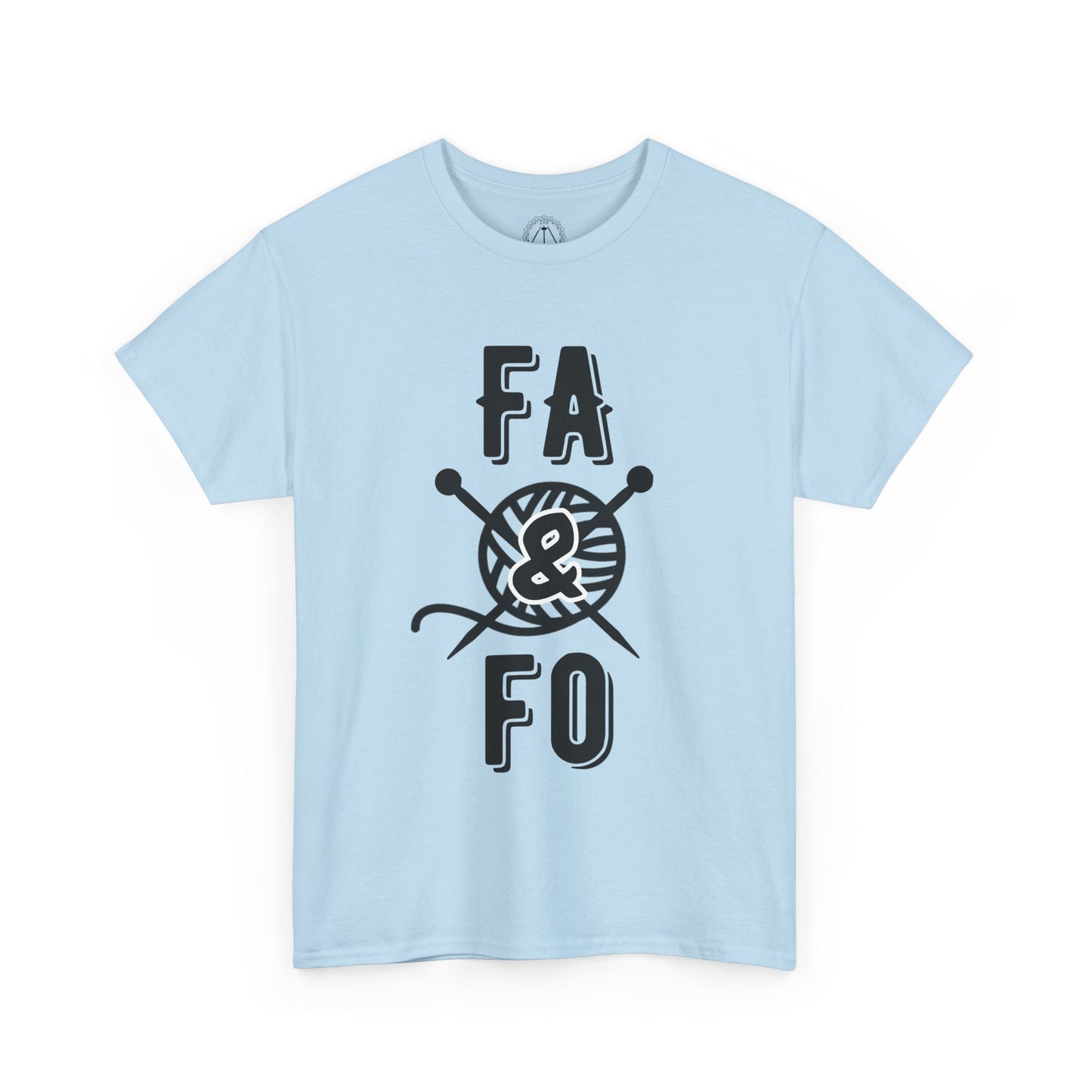 Knitting Enthusiast Unisex Tee - "FAFO" Design