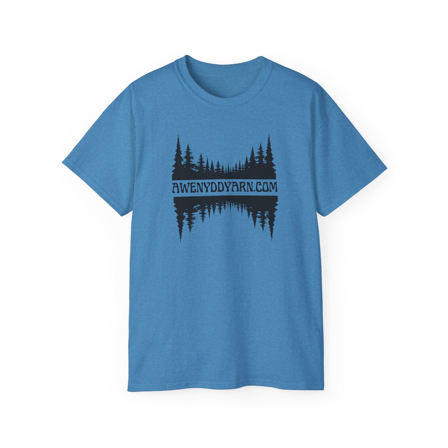 Unisex Ultra Cotton Tee - Awenydd Yarn Nature Spirit Design