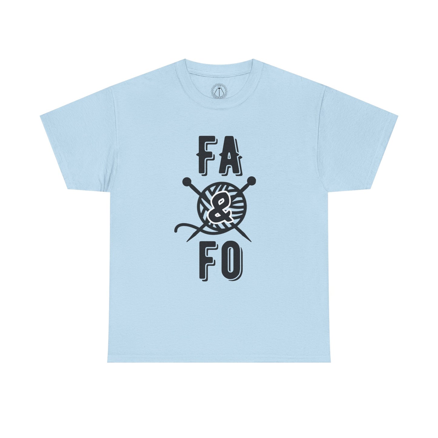 Knitting Enthusiast Unisex Tee - "FAFO" Design