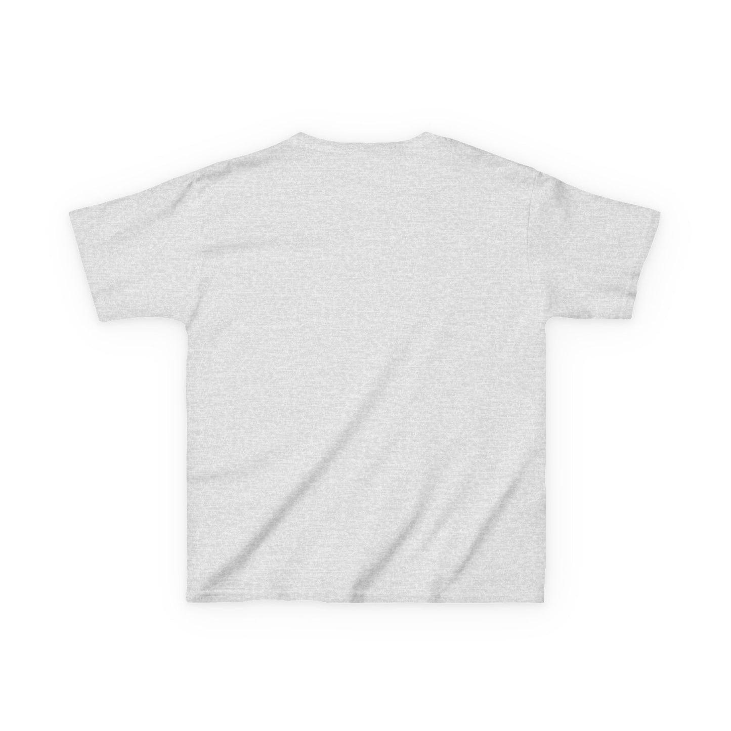 Kids Heavy Cotton Tee - Pink Awenydd Logo