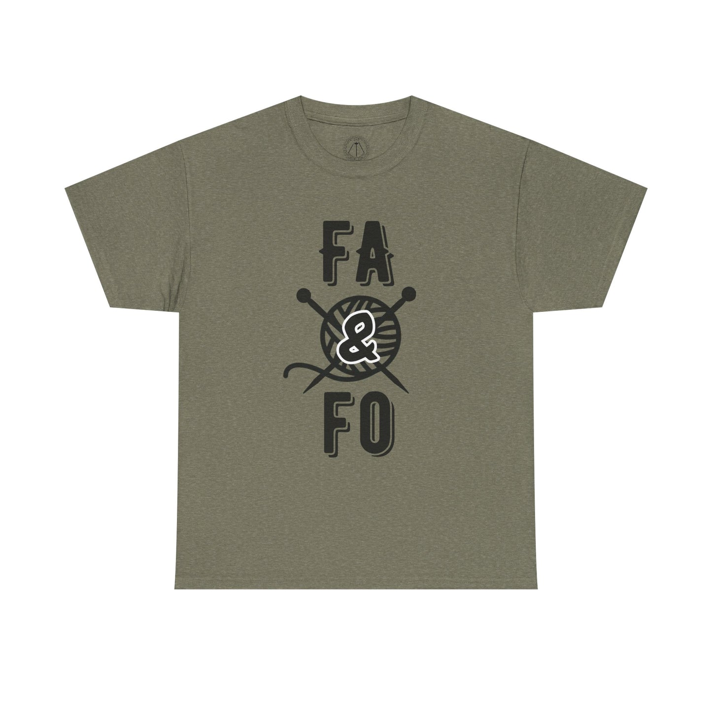 Knitting Enthusiast Unisex Tee - "FAFO" Design