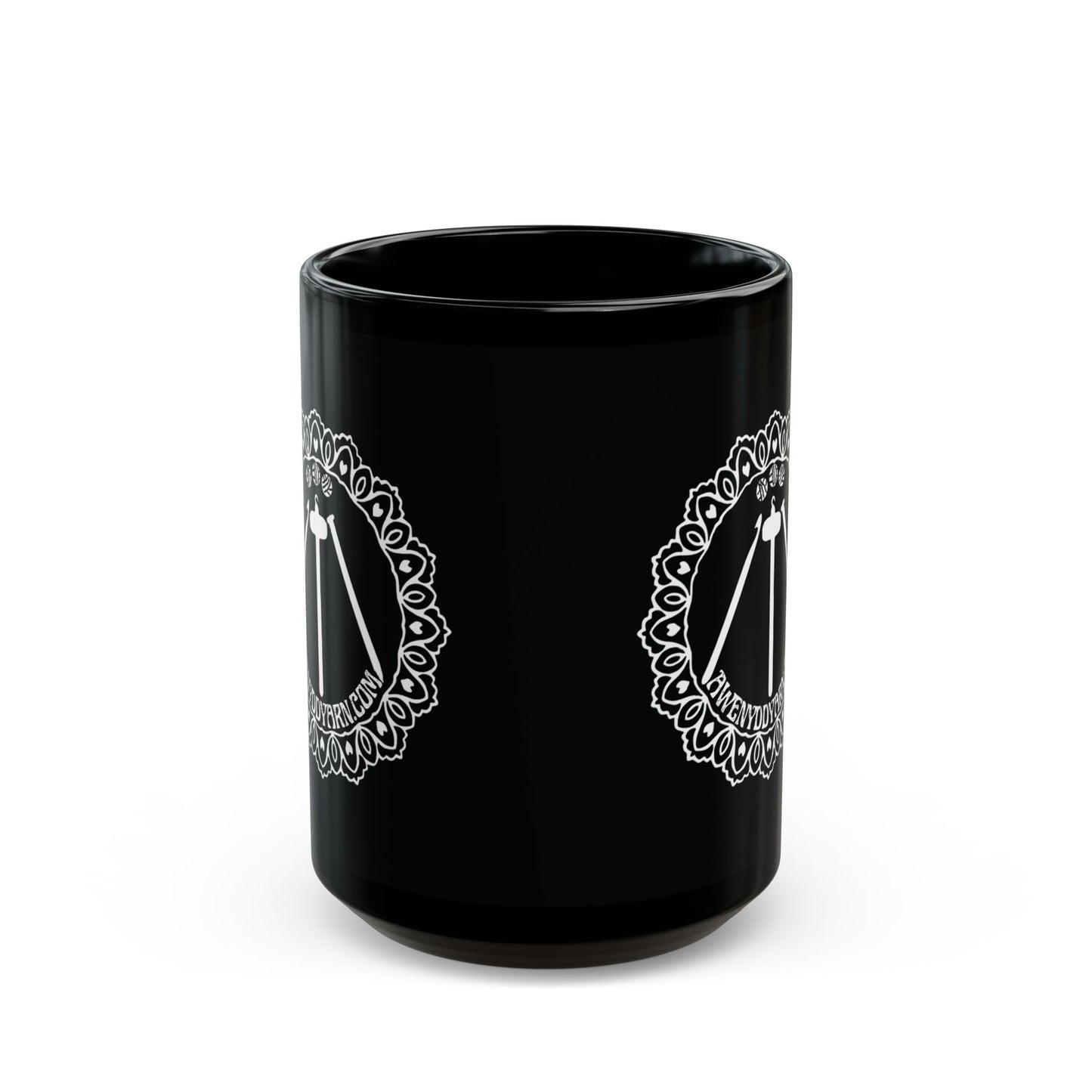 Black Awenydd Logo Mug