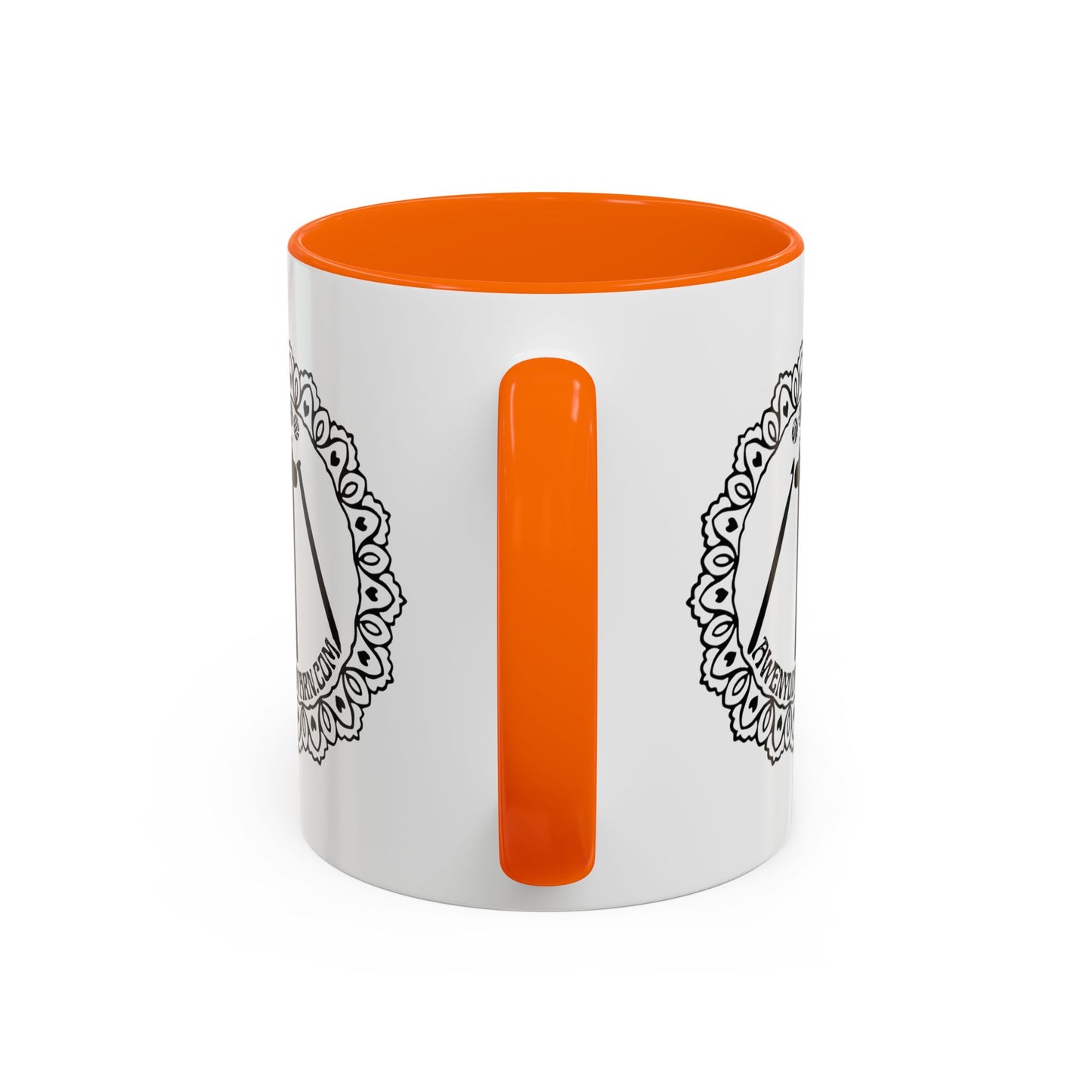 Awenydd Logo Colorful Accent Coffee Mug