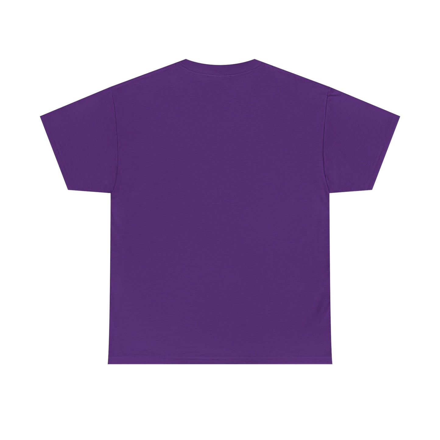 Unisex Heavy Cotton Tee - Purple Awenydd Trees