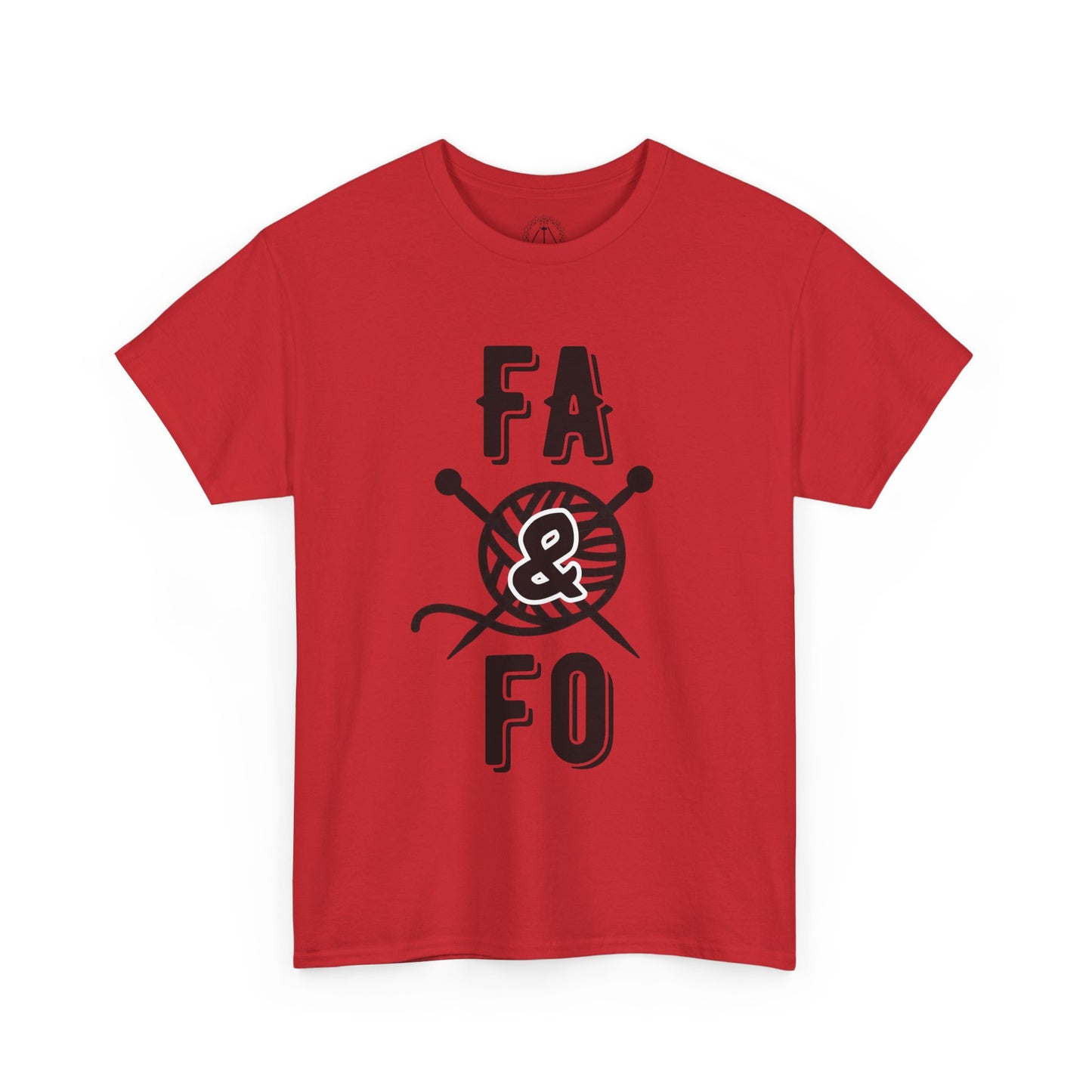 Knitting Enthusiast Unisex Tee - "FAFO" Design