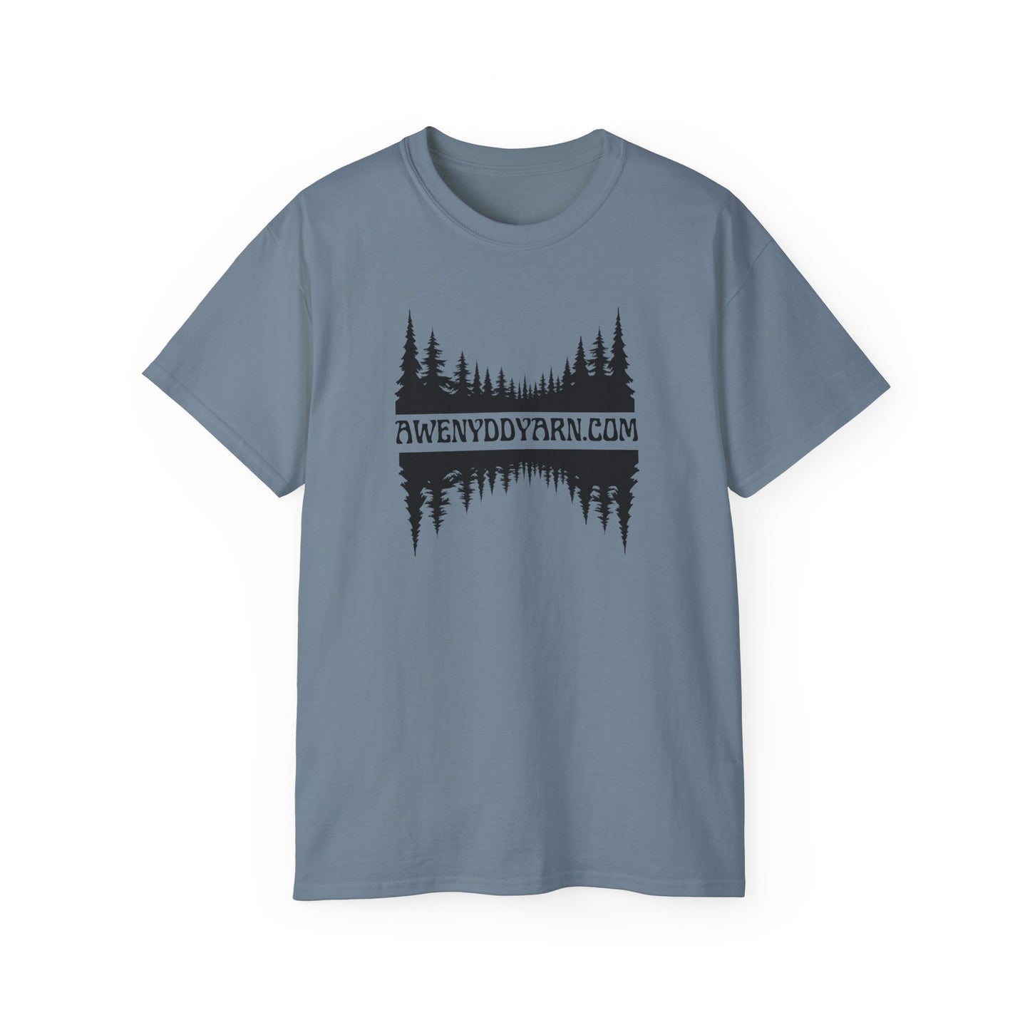 Unisex Ultra Cotton Tee - Awenydd Yarn Nature Spirit Design