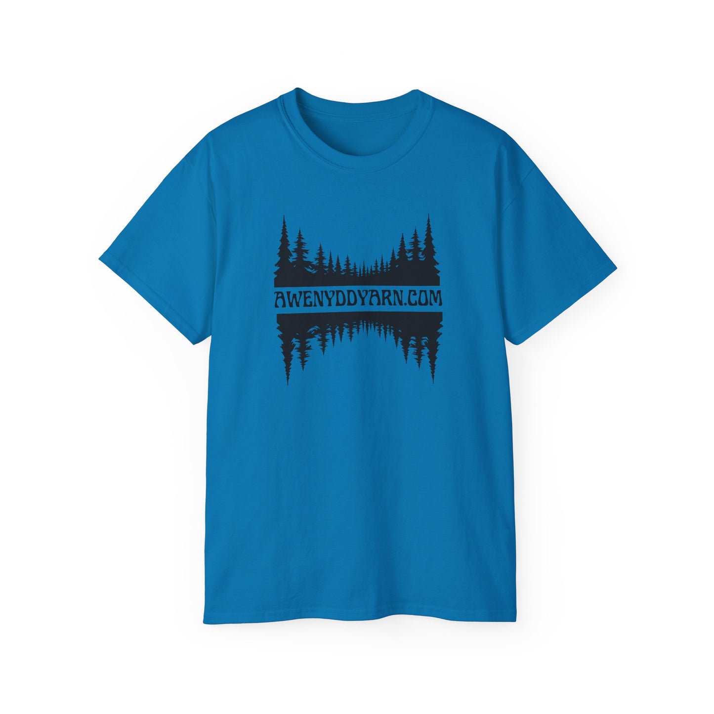 Unisex Ultra Cotton Tee - Awenydd Yarn Nature Spirit Design