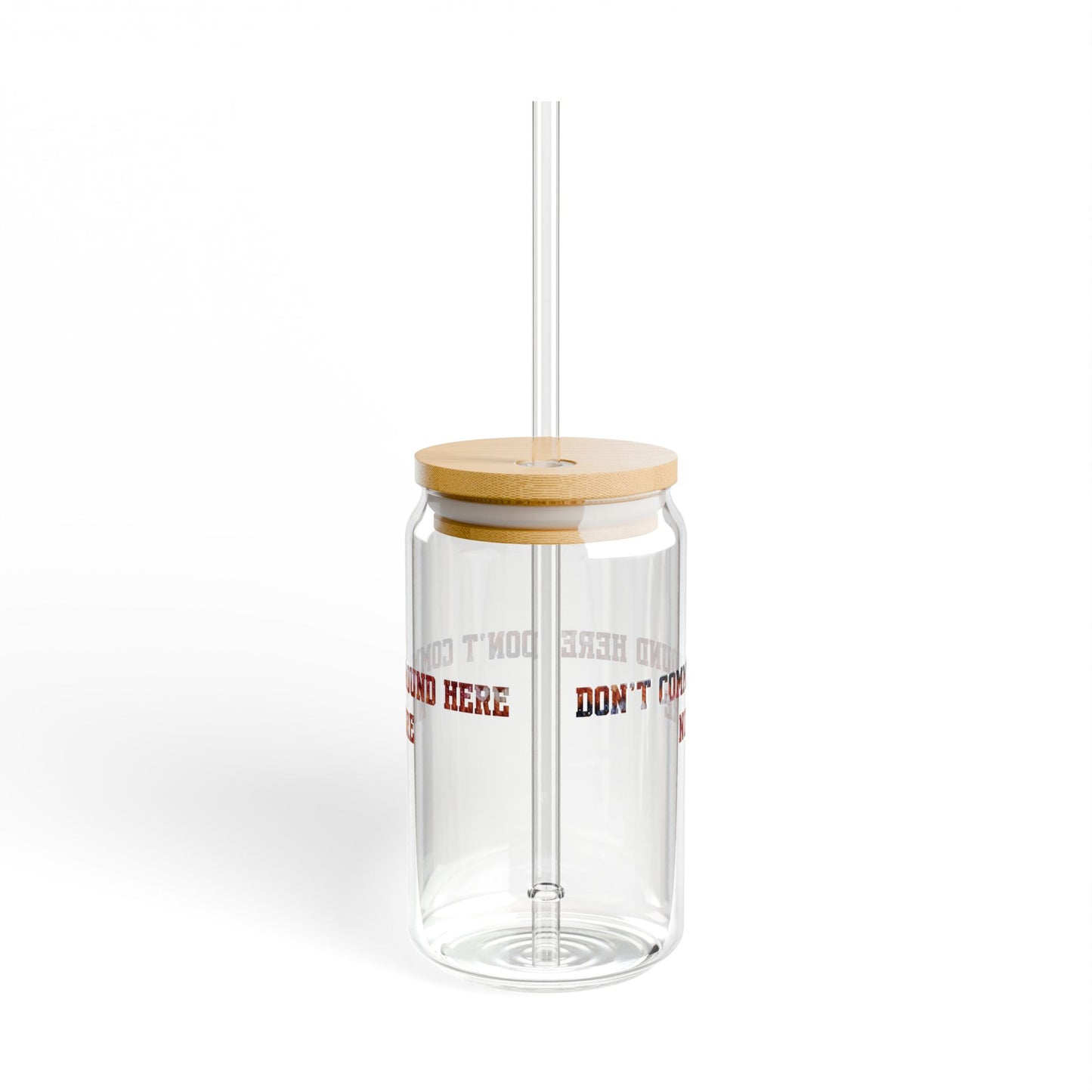 Don't Commie Round Here 16 oz Glass