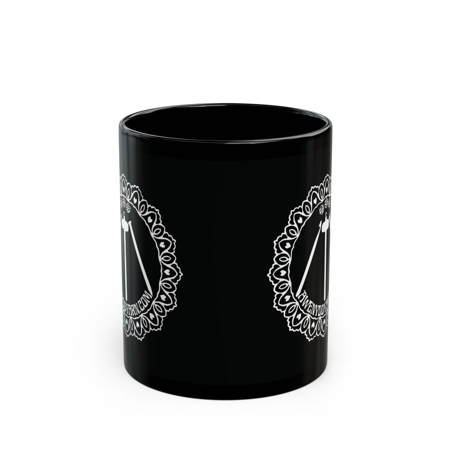 Black Awenydd Logo Mug