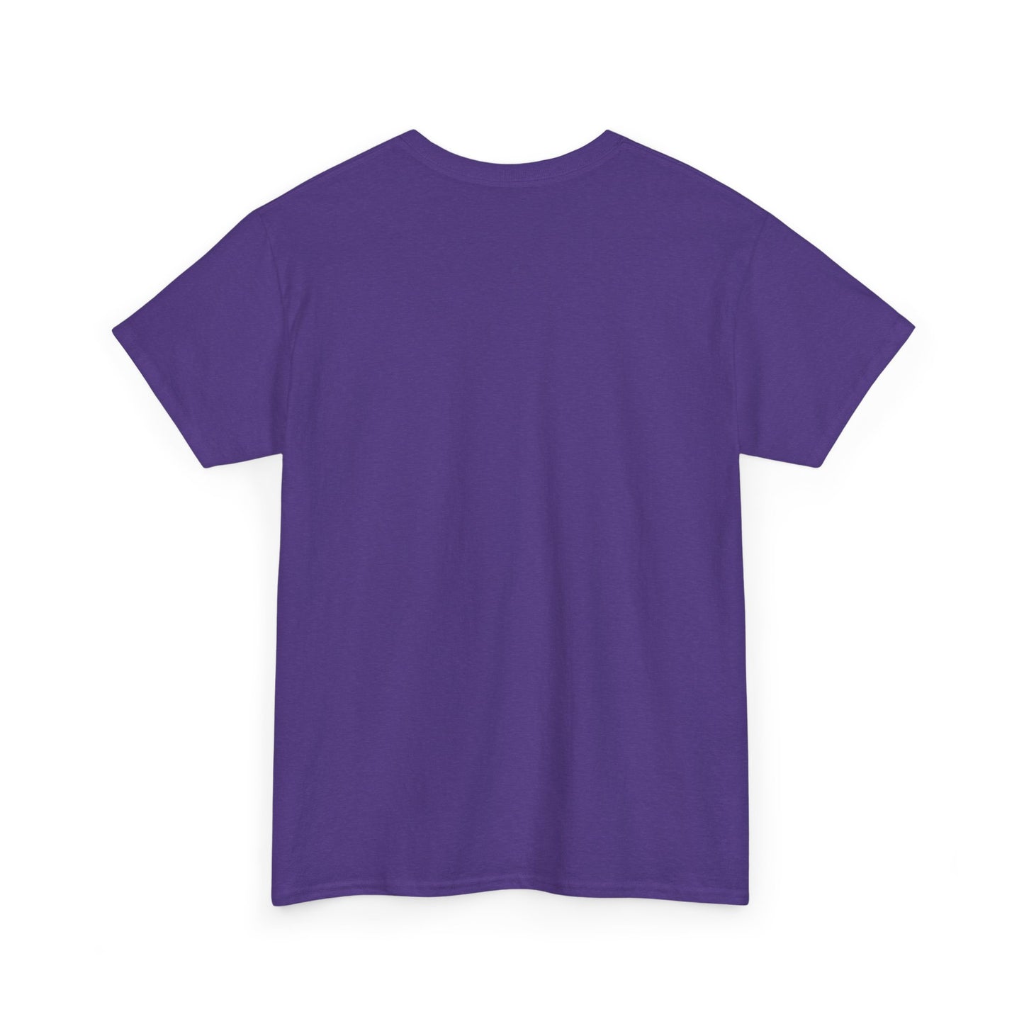 Unisex Heavy Cotton Tee - Purple Awenydd Trees