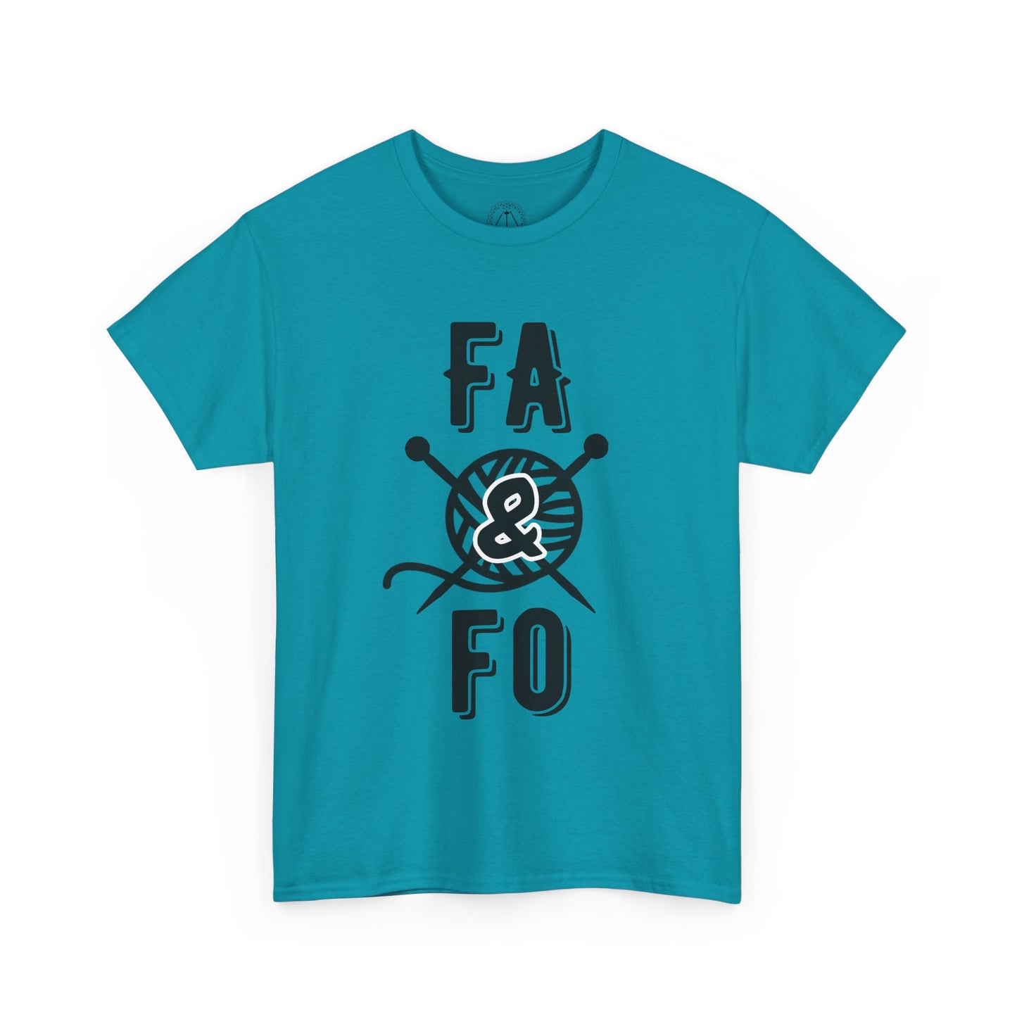 Knitting Enthusiast Unisex Tee - "FAFO" Design