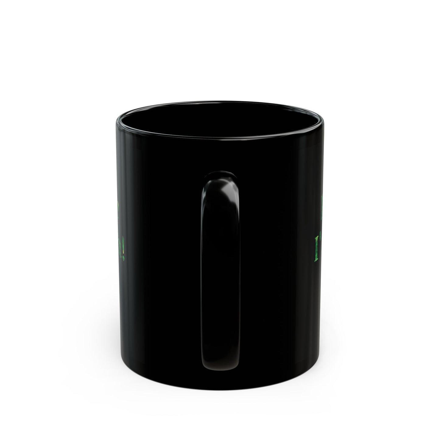 Kiss Me I'm Irish Black Coffee Mug - Perfect for St. Patrick’s Day Celebrations