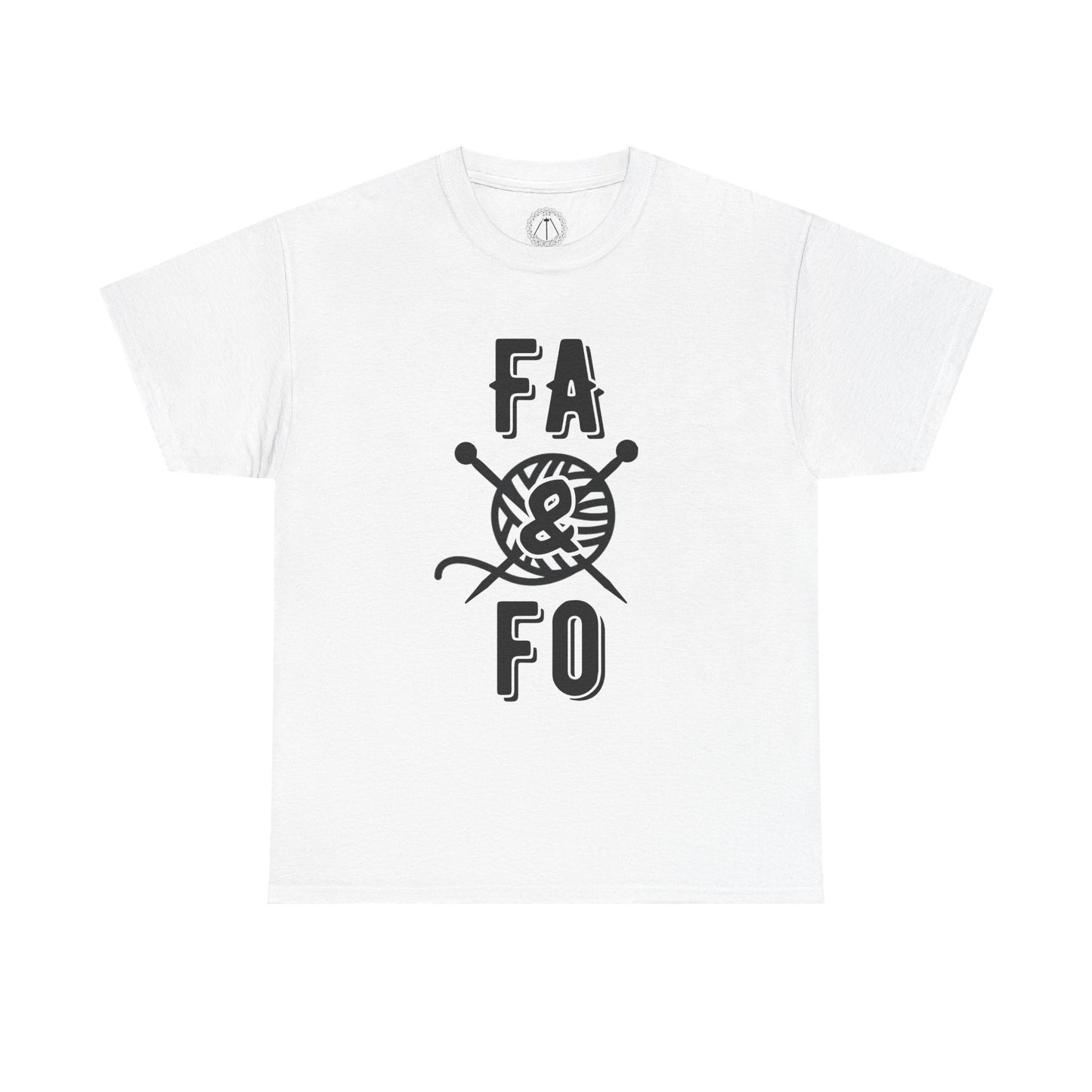 Knitting Enthusiast Unisex Tee - "FAFO" Design