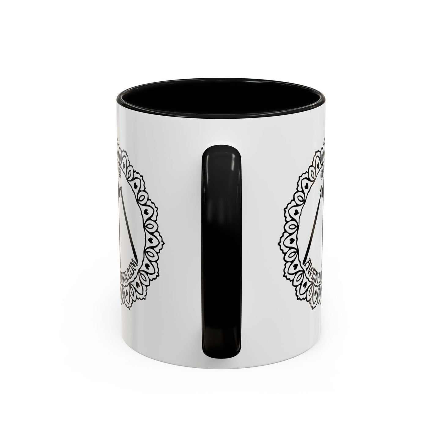 Awenydd Logo Colorful Accent Coffee Mug
