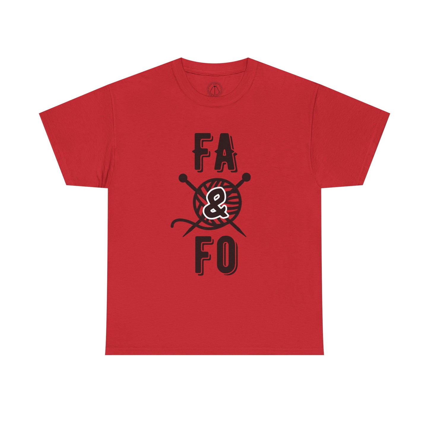 Knitting Enthusiast Unisex Tee - "FAFO" Design