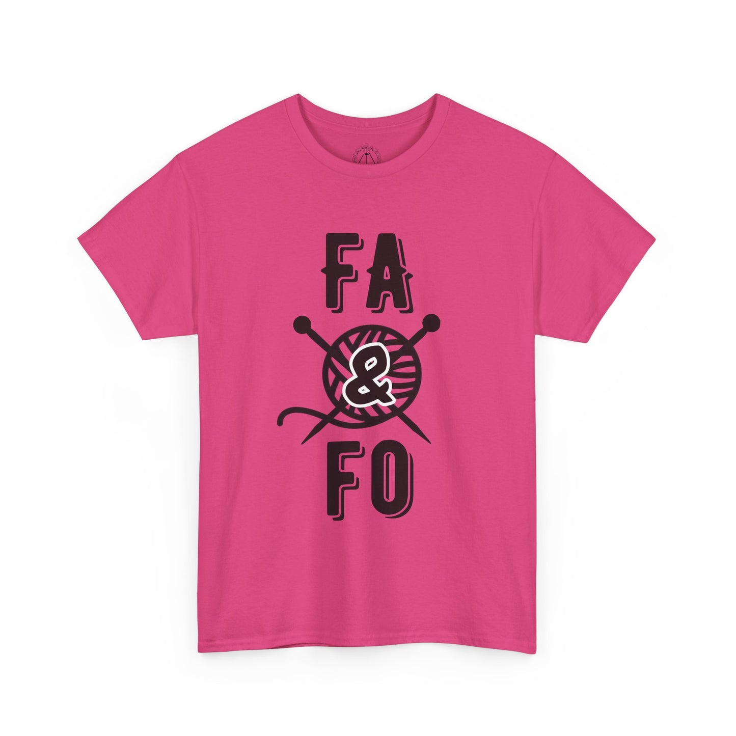 Knitting Enthusiast Unisex Tee - "FAFO" Design