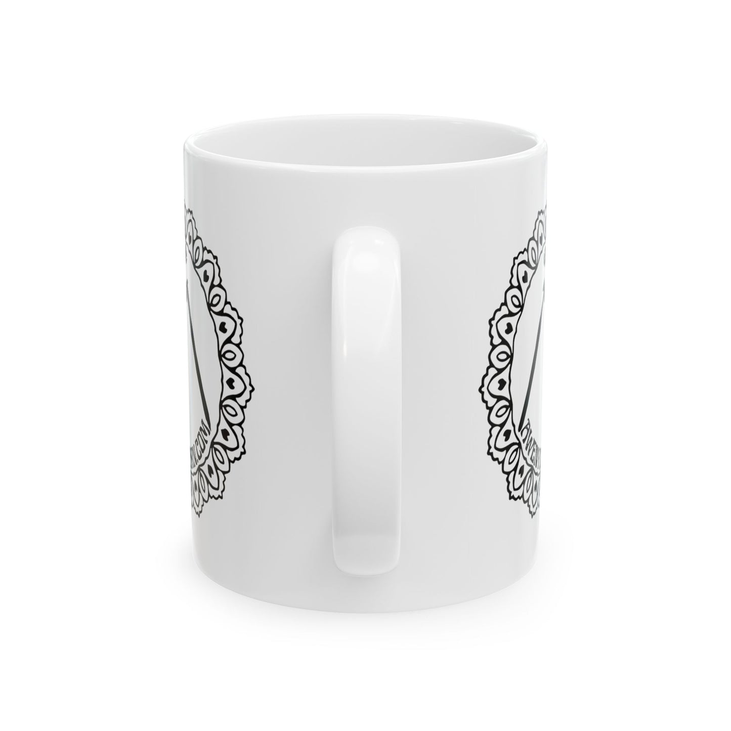 Awenydd Logo Ceramic Mug - 11oz & 15oz