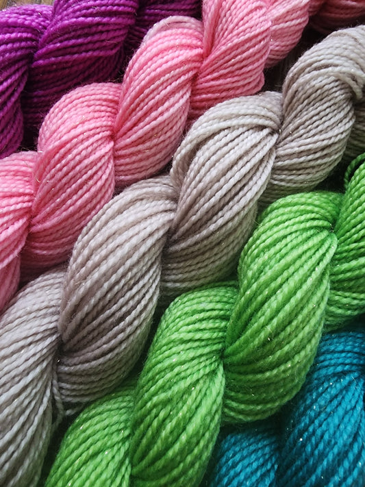 Summer On The Lanai Mini Set- Queen's Sock (Glitter)