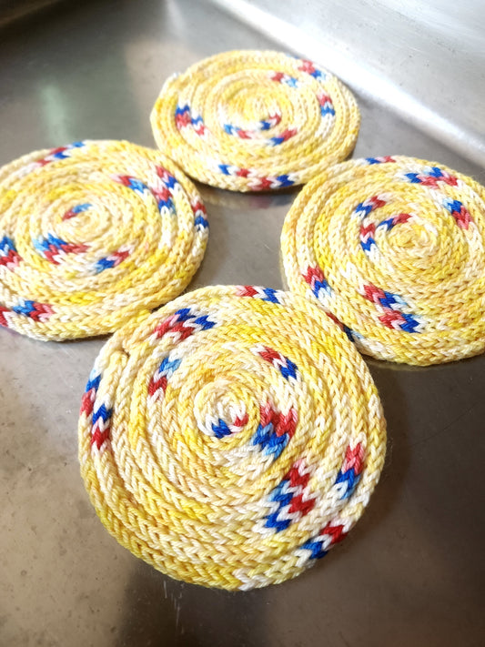 Lemon Pound Cake Coaster Set