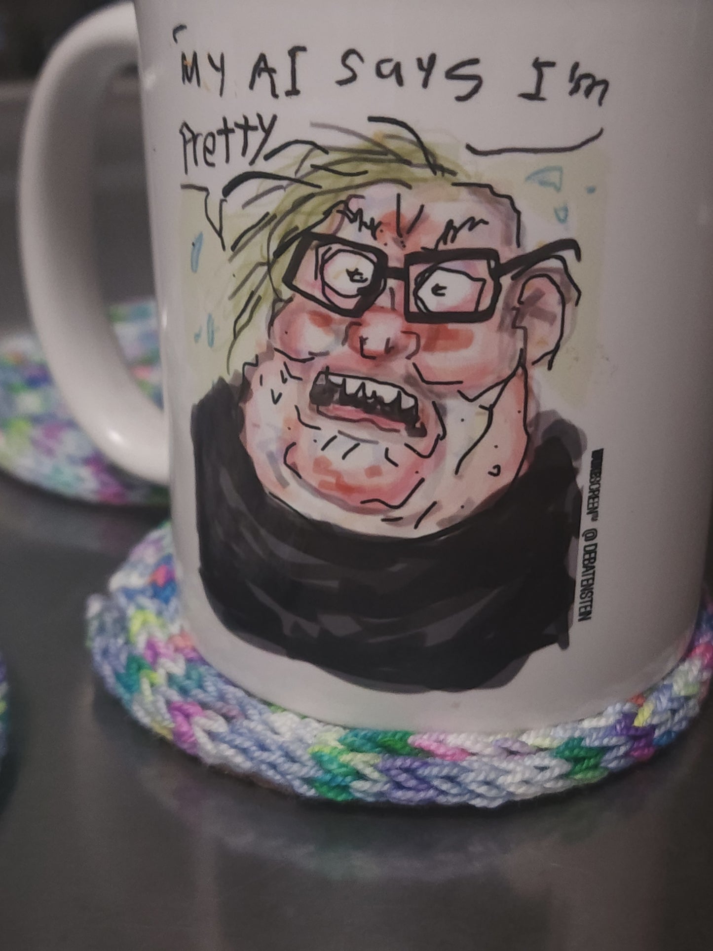 Crystal Hippie Bitch Coaster Set