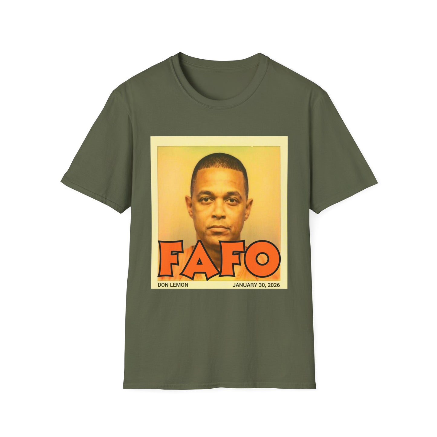 FAFO Don Lemon Mugshot T-Shirt