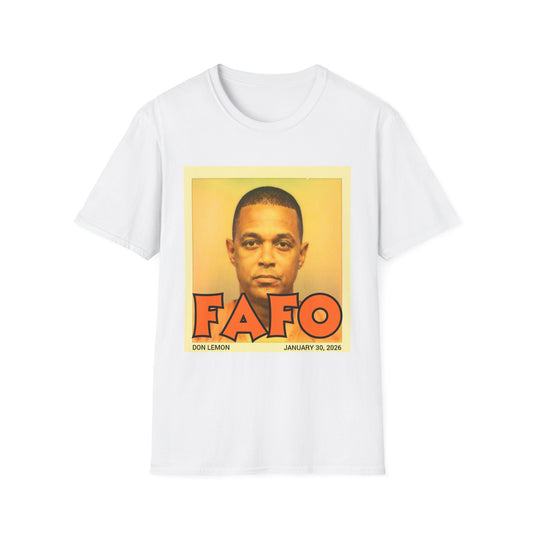 FAFO Don Lemon Mugshot T-Shirt
